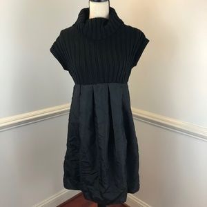 CHELSEA & THEODORE Sweater Turtleneck Dress